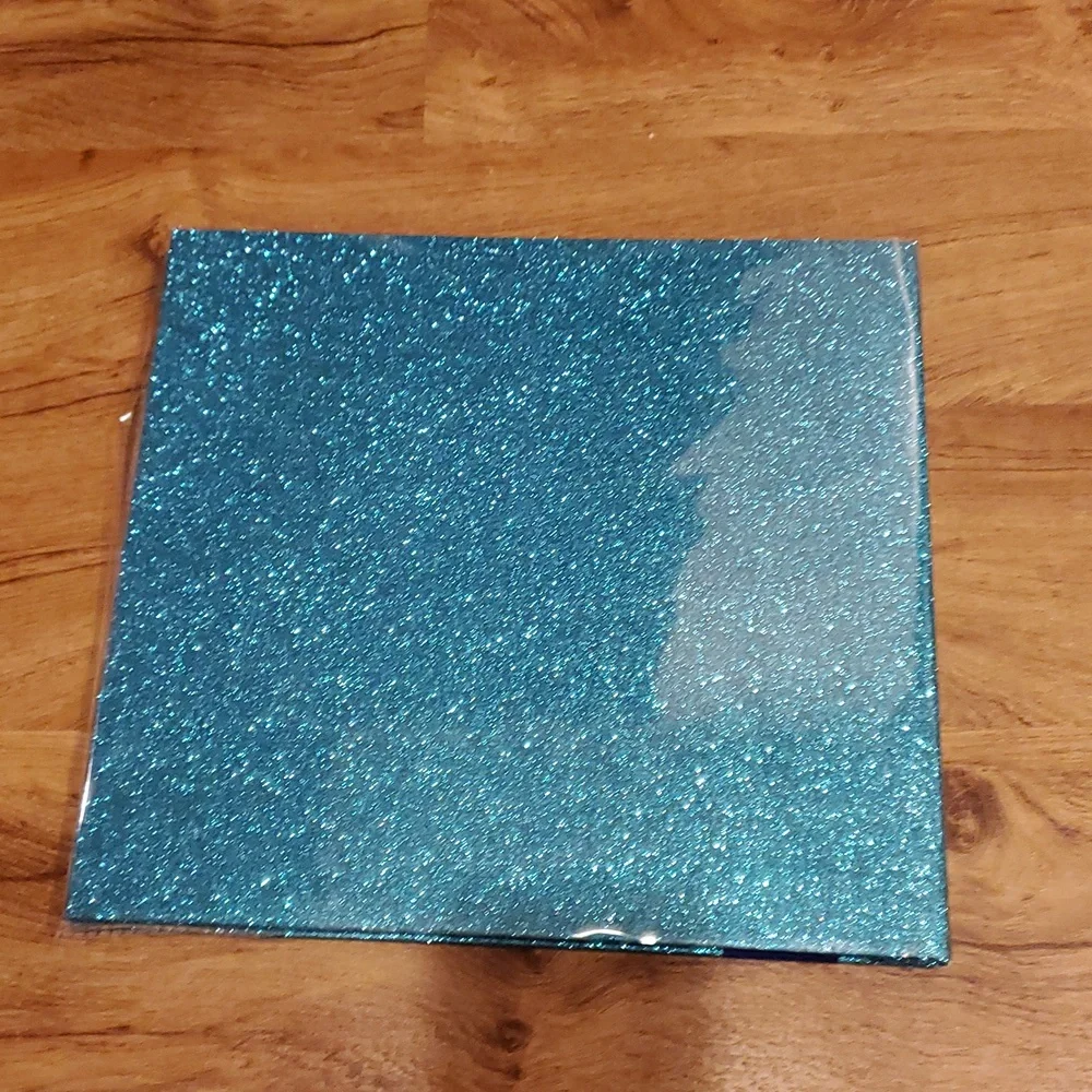 Love Nicole Glittery Blue Scrapbook